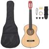 8 piece Classical Guitar Set for Kids & Beginners 1 2 Size (34 )