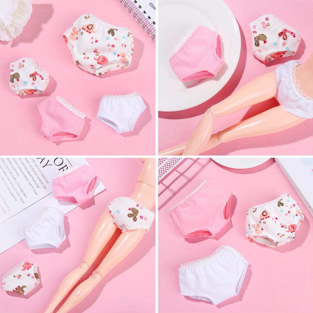 Cute Gift Dollhouse Decoration Doll's Briefs Doll's Knickers Toys Accessories Mini Clothes
