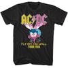 ACDC Fly on the Wall Tour 1985 Мужская футболка FOTW Жук Рок-концертный тур Мерч