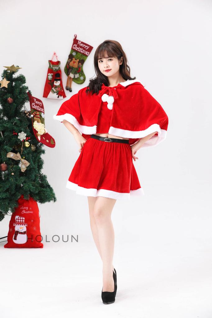 HOLOUN Santa Dress, Christmas Costume, Women's Santa Costume, Cute, Size S