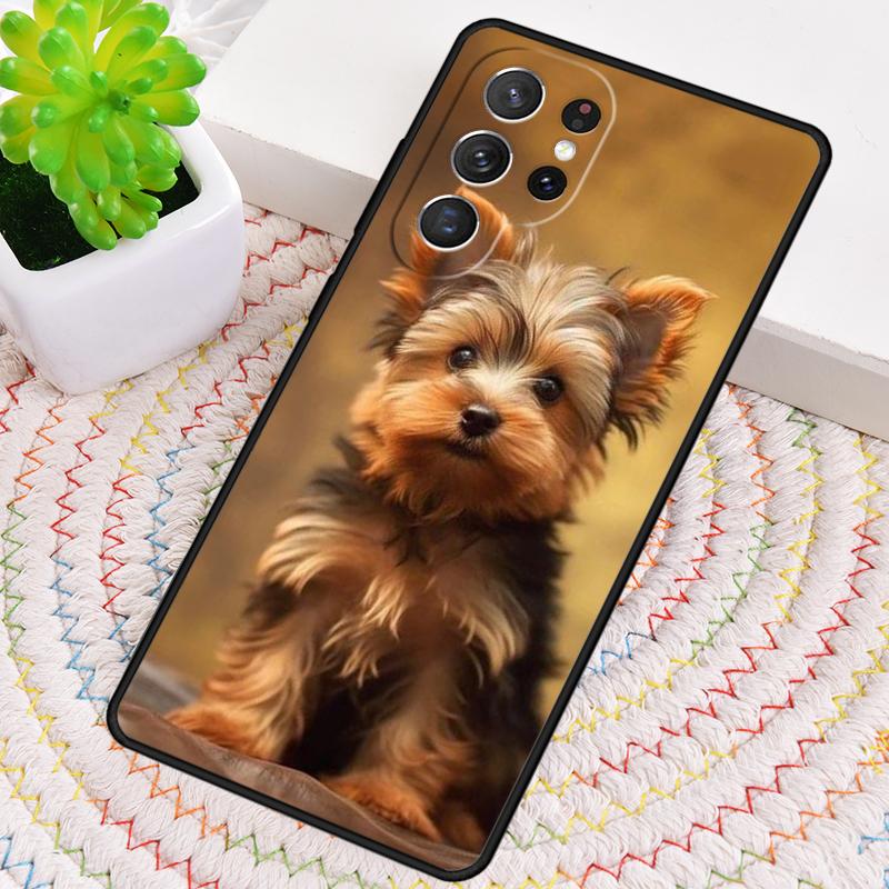 Чехол из ТПУ для телефона с изображением йоркширского терьера для Samsung Galaxy note 10 pro S26 S25 S24 S23 S22 Ultra Plus S21 FE S20 Ударопрочный чехол