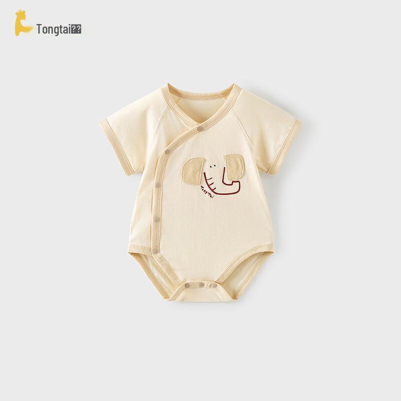 TONGTAI Детский хлопковый комбинезон с коротким рукавом