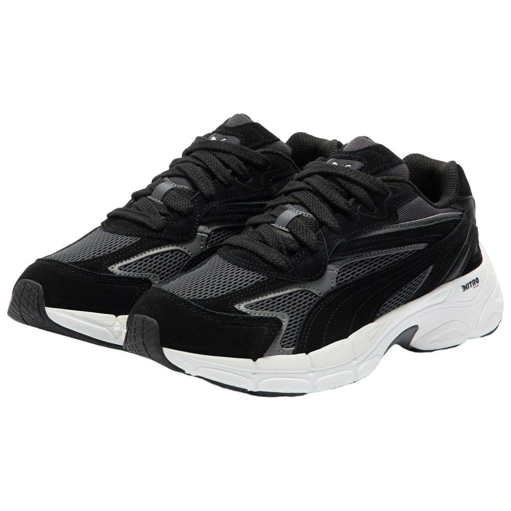Puma Унисекс Кроссовки Teveris Nitro Retro Lifestyle с амортизацией Черный Эбен 388774-03