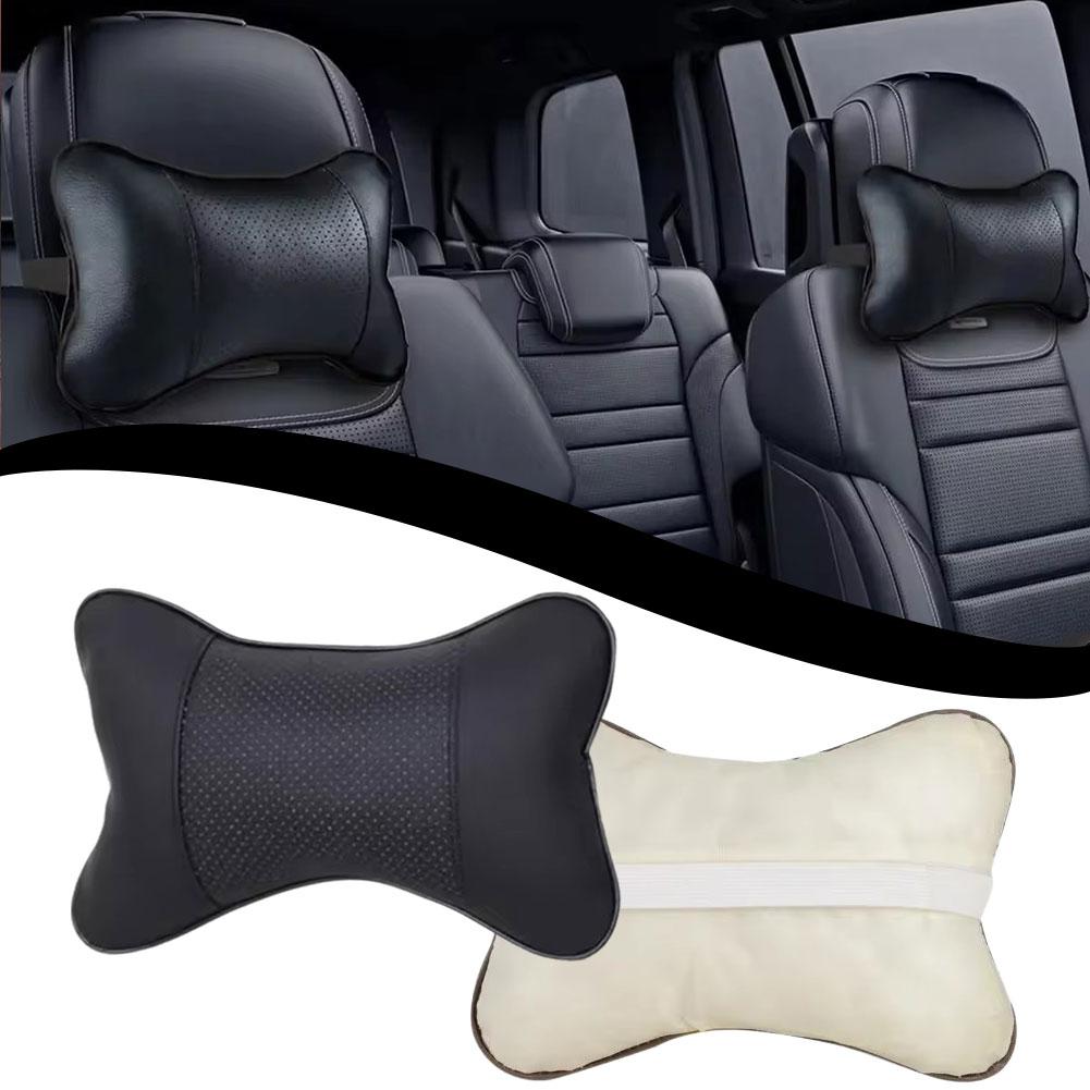 Car Seat Neck Pillow Breathable Auto Head Neck Rest Soft Car Comfortable Cushion Relax Headrest D9Z5