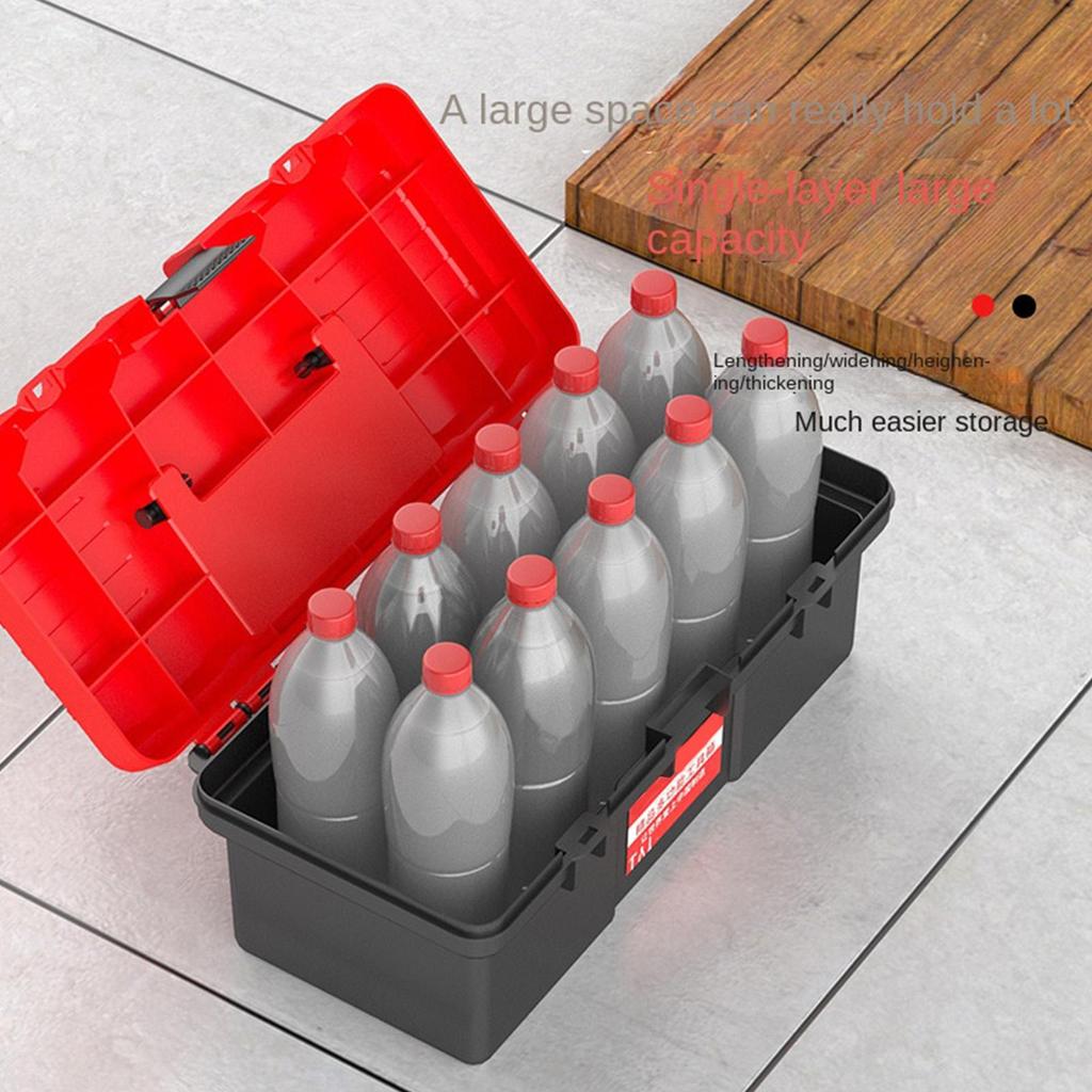 Portable Toolbox Portable Mini Easy Access Handled Heavy Duty Household Repairs Tool Organization For Vehicle Car Home Office