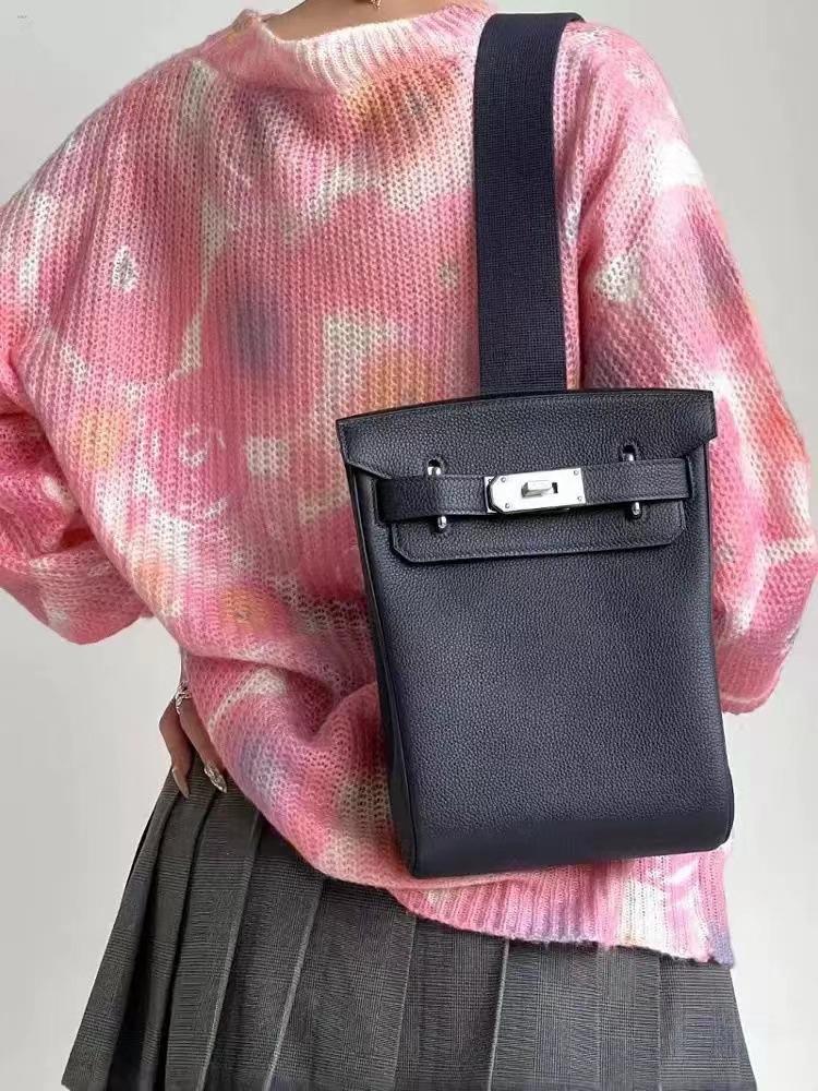 Новая мягкая кожаная сумка Keli, унисекс, кожаная, нагрудная сумка, первый слой коровьей кожи, сумка-мессенджер на плечо, через плечо 17 см