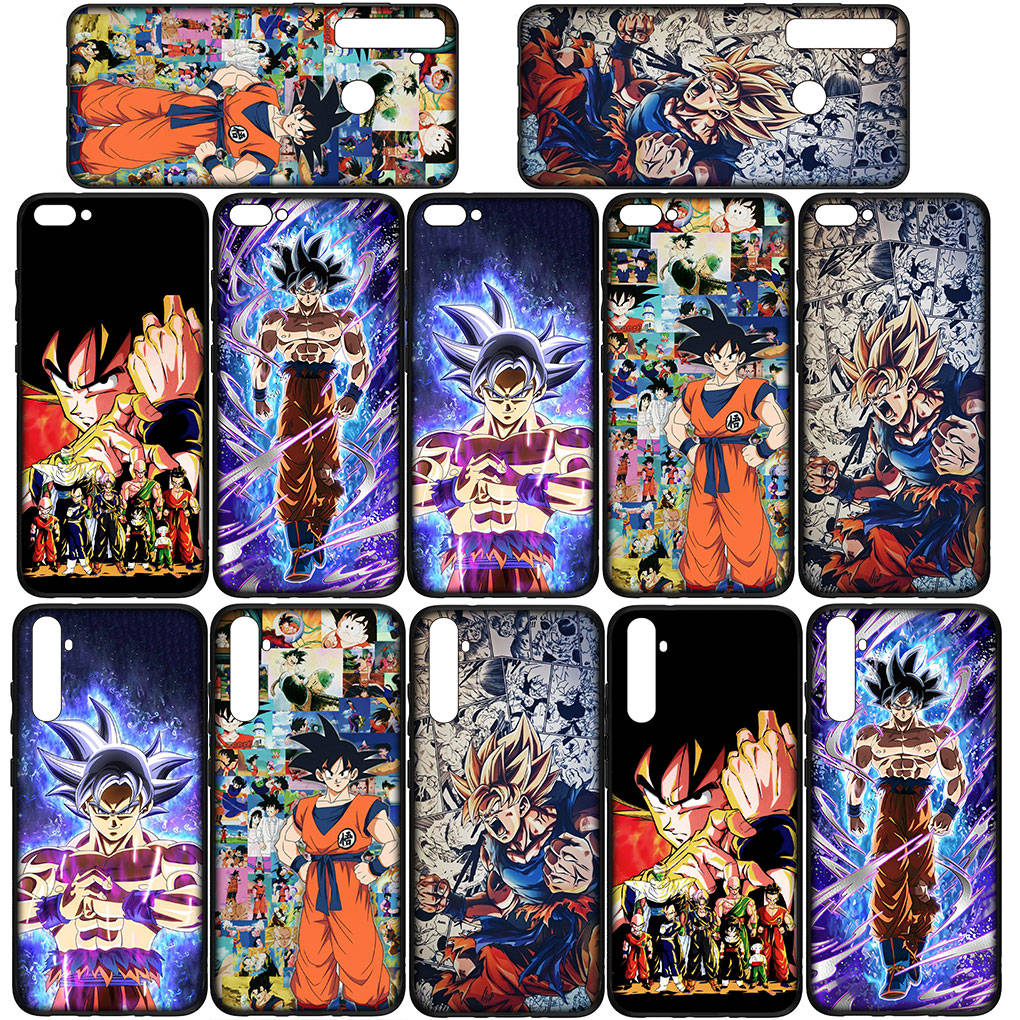 Чехол для iPhone 16 15 Xiaomi Redmi Note 14 13 12 11 Pro Max X 16e Samsung Galaxy S25 S24 S23 Moto OPPO Huawei Dragon Ball DragonBall Goku Чехол для телефона