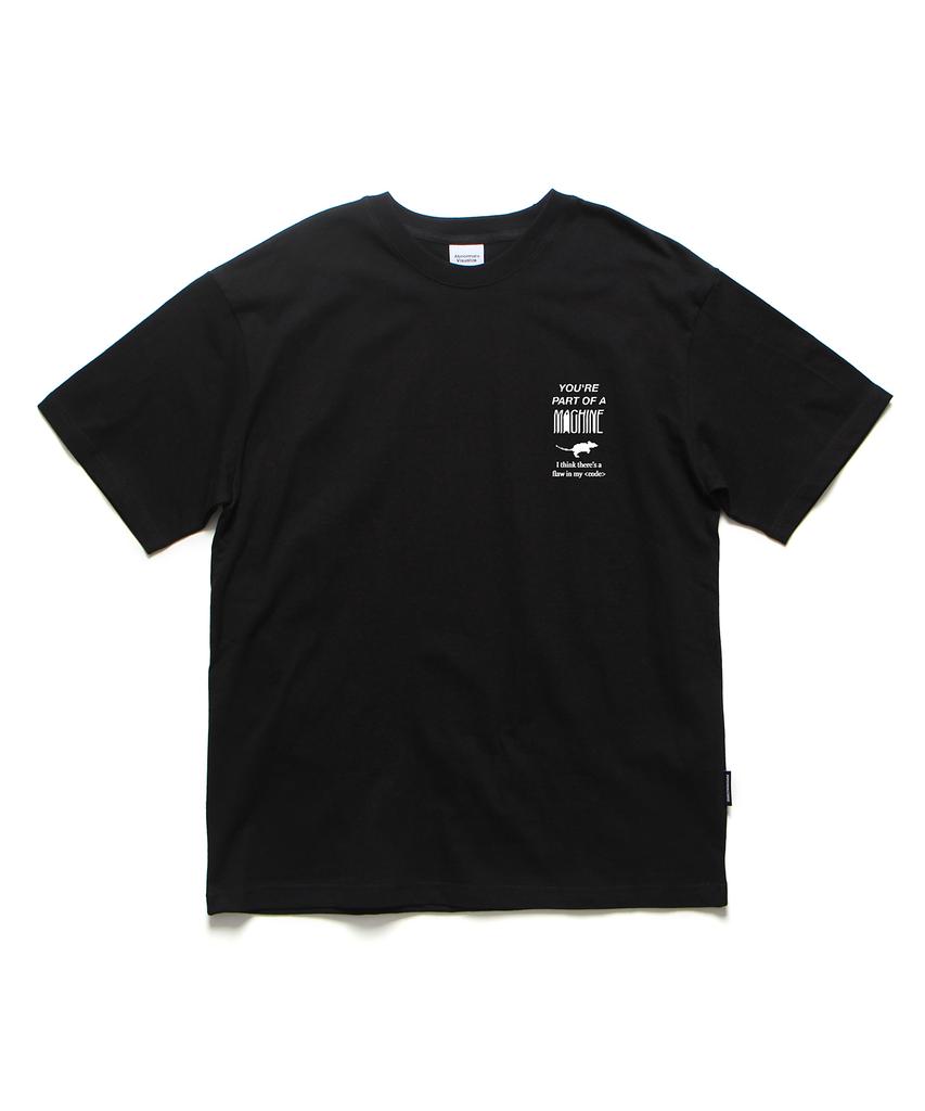 ABNORMALTHING Rats Oversized T-Shirt White (Rats T-Shirt White)