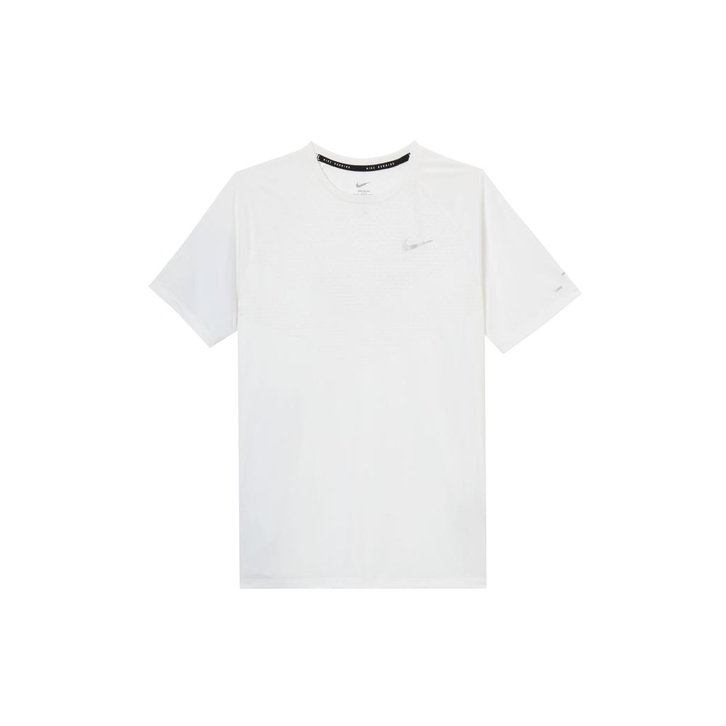 Nike Мужская футболка с коротким рукавом Dri-FIT ADV, дышащая, спортивная, с круглым вырезом, топы, белая HV5204100
