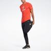 Reebok Cycled Series LM Track Pant Solid Color Drawstring Slim Fit Knitted Sports Pants Men Bottoms Black HD4147