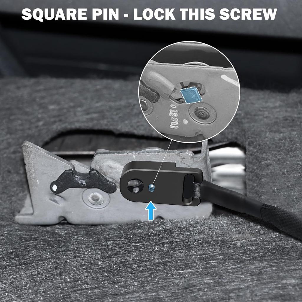 Rear Seat Quick Release for 2009+ F-150 Supercrew 2015+ F-150 Supercab 2017+ F-250/F-350 Back Seat Latch Release (3nd-GEN)