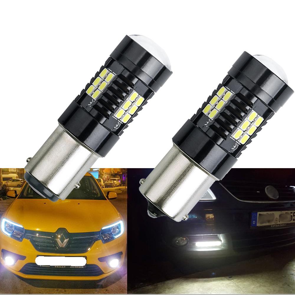 Fog Light PY21W 1156 BA15S Bulbs Car Tail Light 1200Lm Turn Signal Reverse Brake Light R5W 3030 Bulb 12V 24V Automobiles Lamp