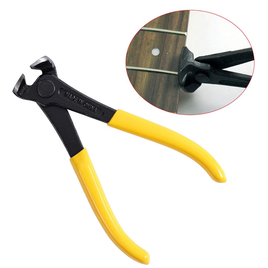 Guitar String Cutter Fret Nipper Practical Fret Puller Removal Plier String Cutter Guitar Bridge Pins Puller Repair Tool