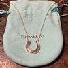 Б/у Tiffany & Co. Подкова Ожерелье Тиффани