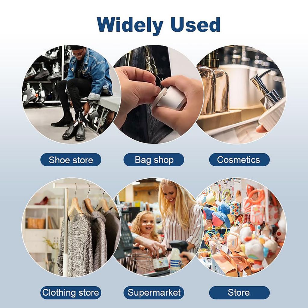 Magnet Remover For Security Tags. Multifunctional Supermarket Tag Remover. Clothing & Quilt Fastener Unlocker Easy Detacher For Loss Prevention Pins