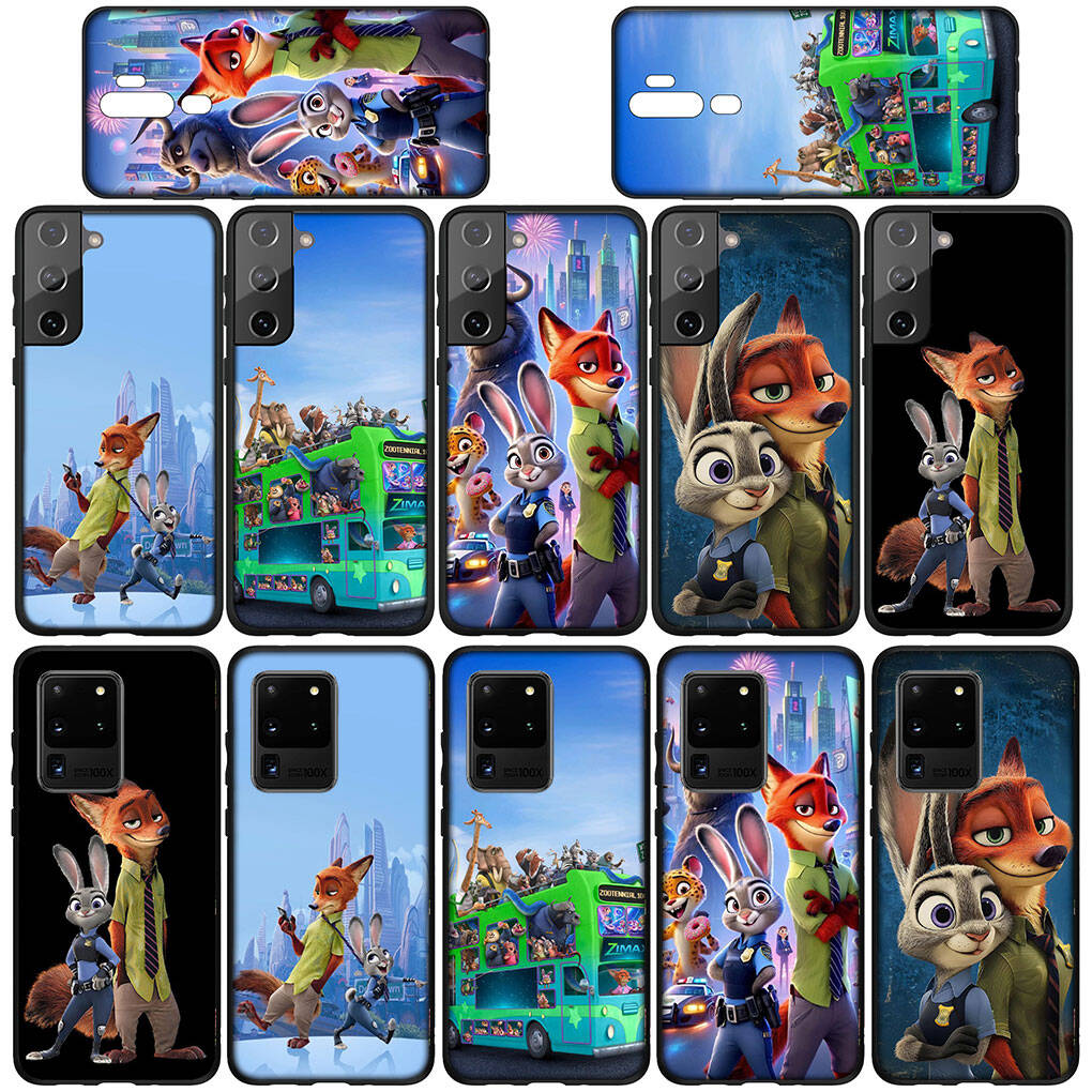 Для Samsung Galaxy S25 S24 S23 iPhone 17 16 15 Xiaomi Redmi Note 14 13 12 11 Plus Pro Max XR Чехол для телефона Zootopias 2 Джуди Ник Гэрис OPPO Huawei