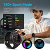 SmartWatch for Men 3ATM Waterproof with Call/LED Flashlight 2.02" HD Screen Smartwatch Compass Fitness Tracker HR/Blood Pressure Monitor Watch