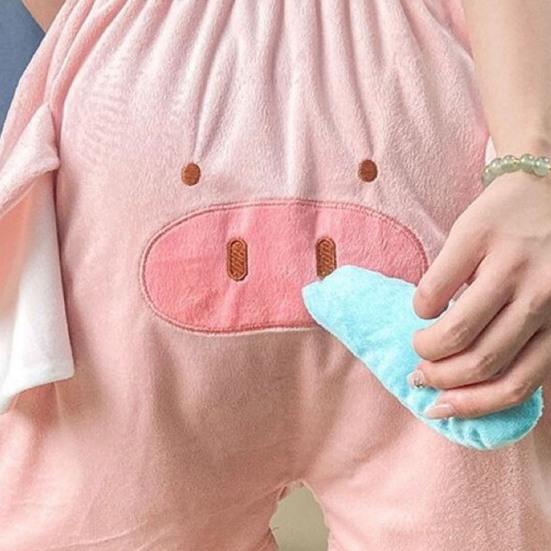 Шорты с изображением свиньи Yousheng и звуковым эффектом сопли, эластичный пояс, коралловый бархат, свободные домашние пижамные шорты, летние повседневные шорты для ночной сорочки