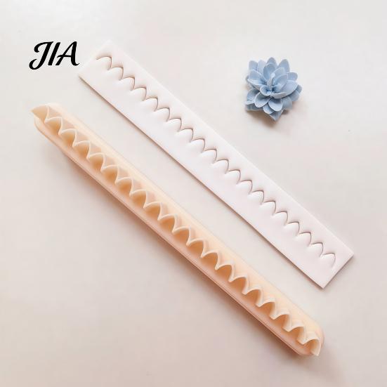 Clay Jewelry Making Supplies Polymer Petal Tool, Flower Line Cutter to Make 3D Stripe Tool Flowers, for Making, DIY Crafting Projects