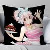 Manga Singer Super Sonico Pillow Case Fashion Square Pillowcase Bedroom Sofa Room Ins Decoration Leisure