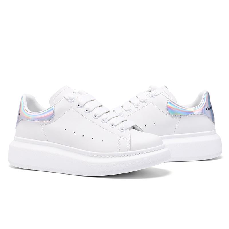 Маленькие белые туфли. Женская классическая розово-красная универсальная женская обувь. Кожаная повседневная обувь с внутренним утолщением.