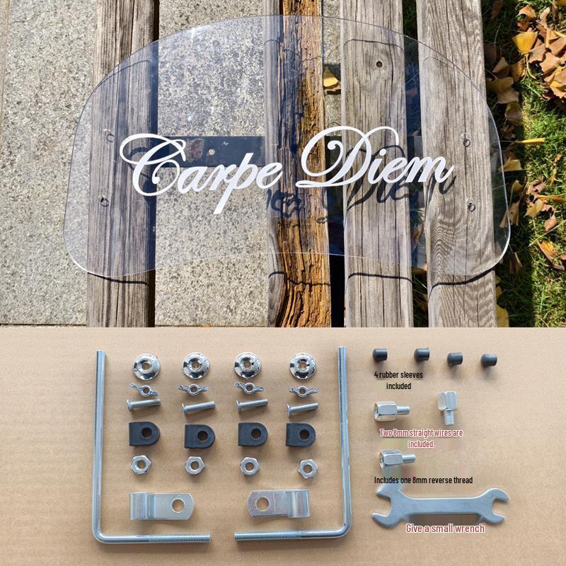 Универсальное ветровое стекло для электровелосипедов Aima, Tailing, Xiaodao и No.9