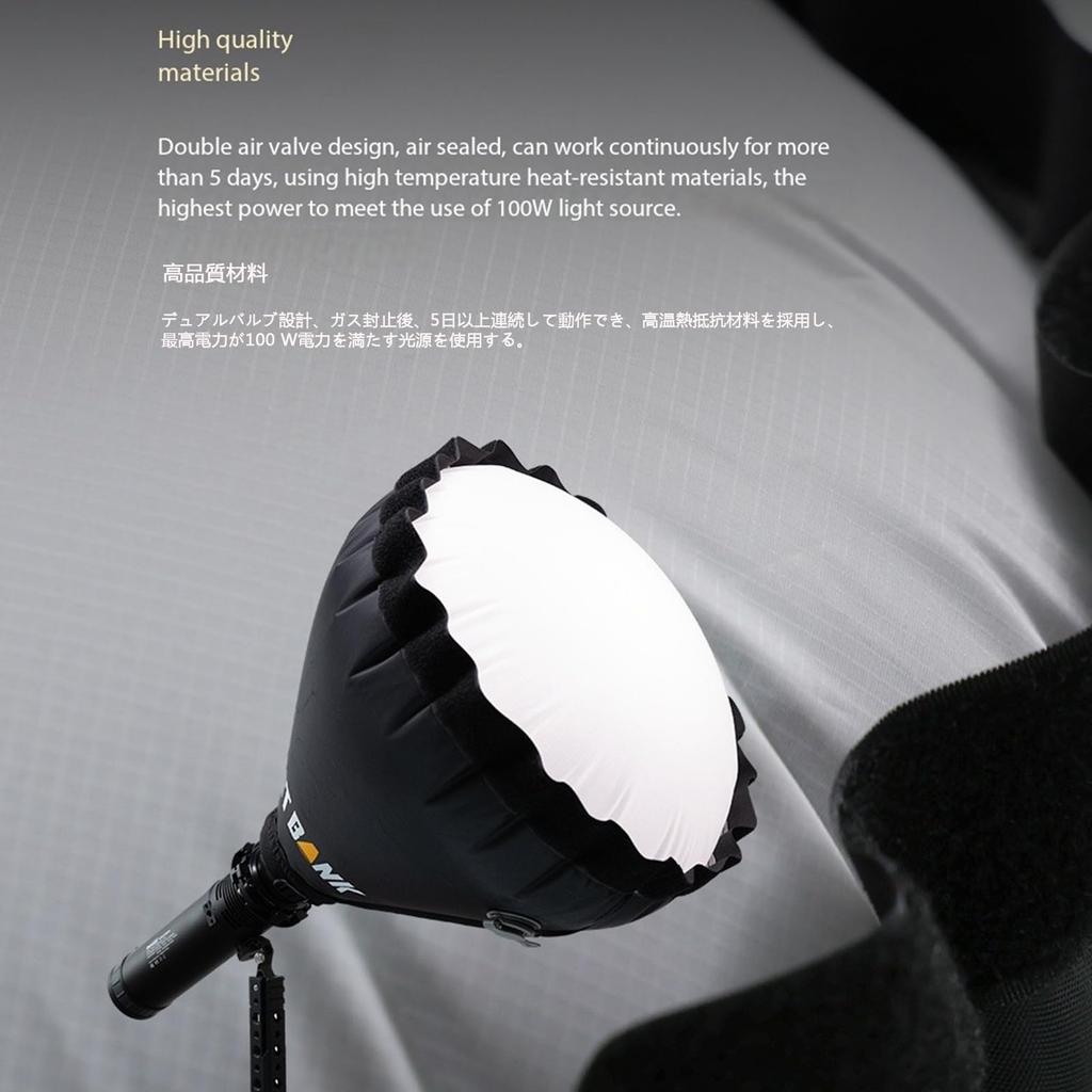Flynoodle AIR DOME 40 mini Softbox надувной софтбокс простой в установке мощностью менее 100 Вт источник света для фотосъемки для промышленности Mini Standard Dual Air