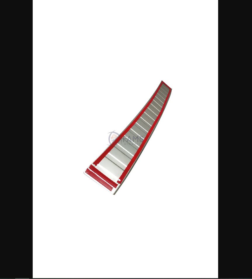 Для Volkswagen Vw T-cross 2018–2025 гг. Хромированная верхняя защита заднего бампера из нержавеющей стали