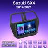 2 DIN Android автомобильное радио для Suzuki SX4 2014-2021 мультимедийный проигрыватель головное устройство стерео GPS навигация WIFI 1+16 ГБ