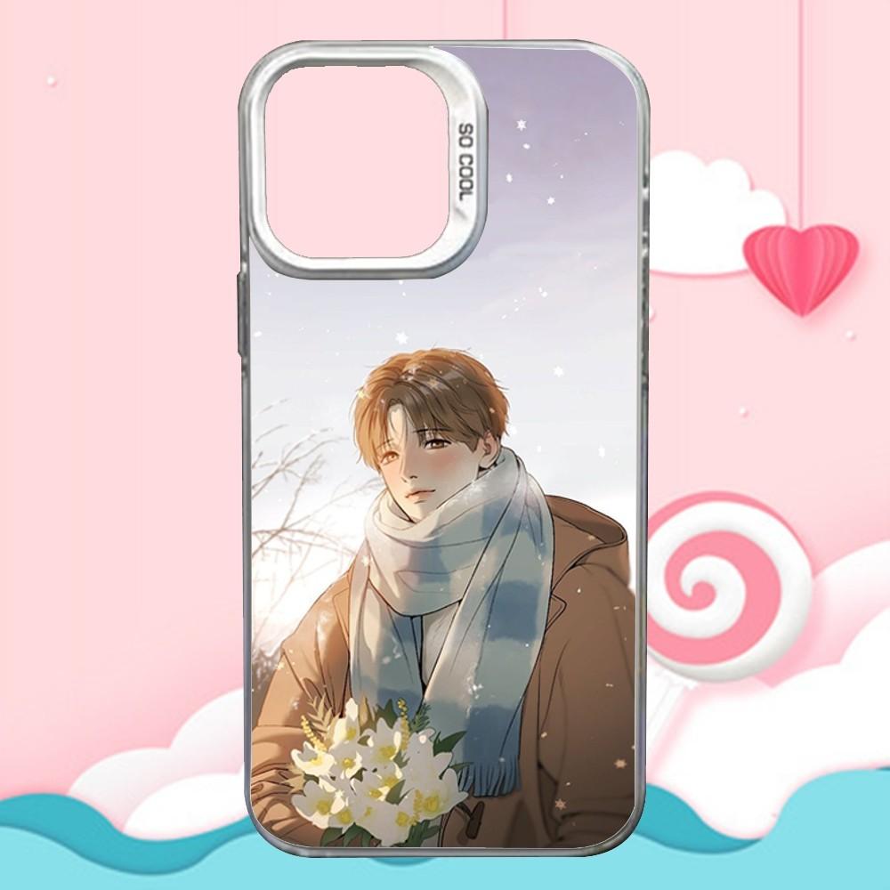 Чехол для телефона J-Joo Jaekyung из комиксов для iPhone 16, 15, 14, 13, 12, 11, Mini, Pro, SE, MAX Белый Матовый Ударопрочный Чехол