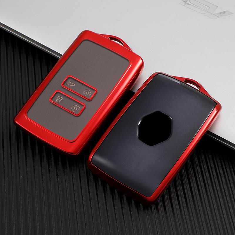 Мягкий чехол для ключа из ТПУ для Dongfeng Renault Koleos