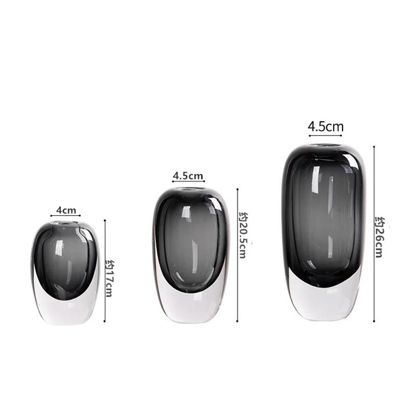 Кристалл Стекло Цветок Круглый Толщина Прозрачность Террариум Цветочный Горшок Ваза Цветочные Аксессуары Украшение Дома