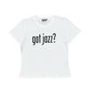 Футболка Saunjeugus Got Jazz (женщины) - белый
