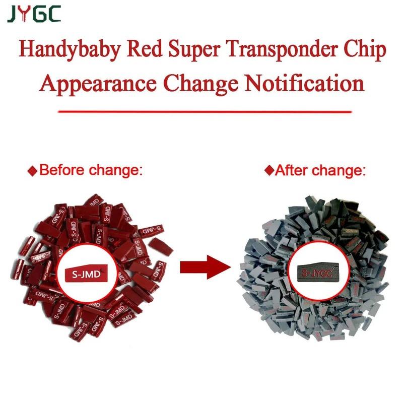 10pcs/lot Original Multifunction JMD Red Super Chip for Handy Baby 2 CBAY JMD 46/48/4C/4D/72G Chip Transponder Car Key Chips