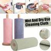 20pcs Cleaning Cloth Roll,Tear Away Reusable Paper Towels Pink, Commercial Shop Rags, Microfiber Towels for Cars, Lint Free Cleaning Rags for Kitchen