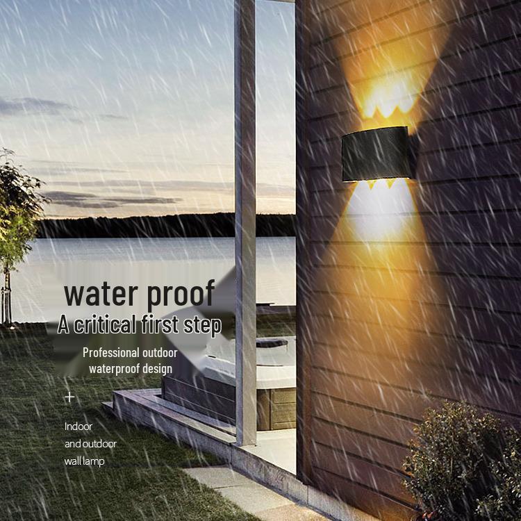 Modern Waterproof LED Wall Light for Outdoor & Indoor Spaces