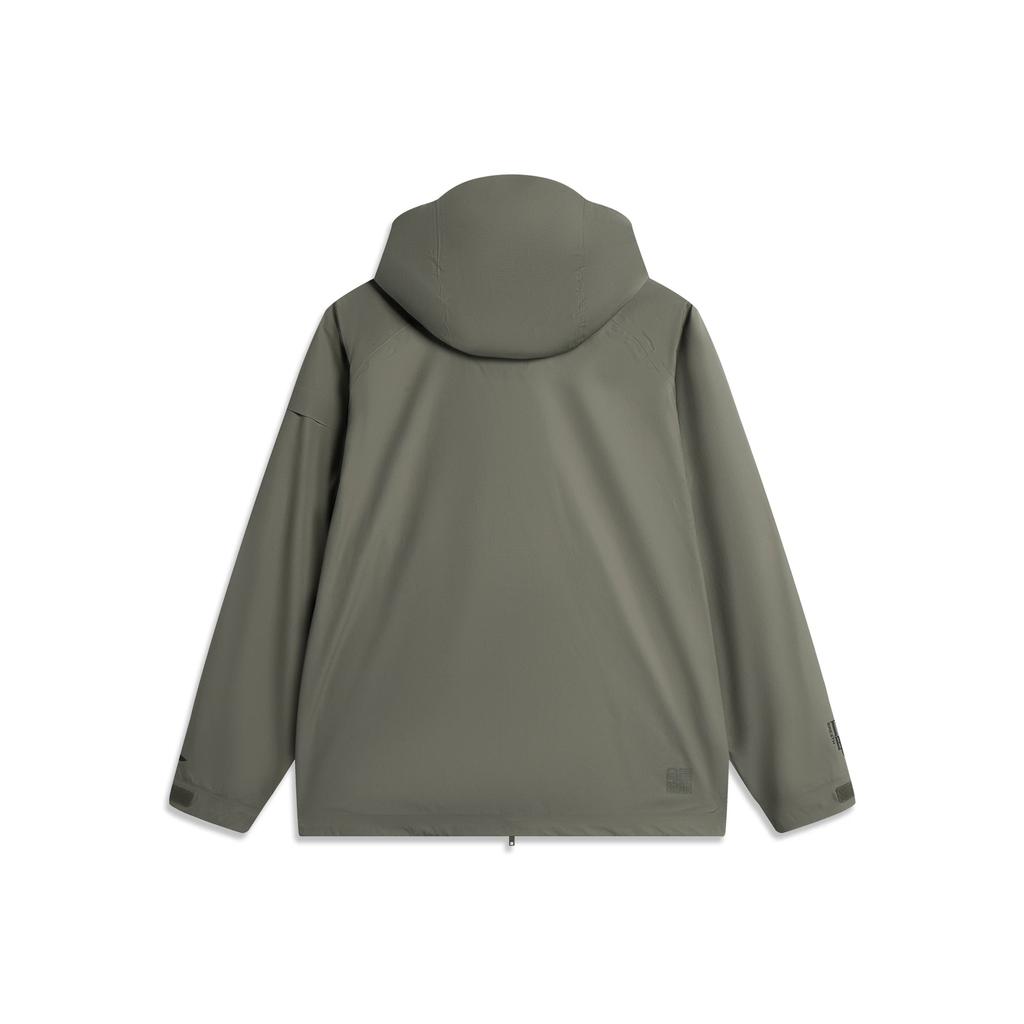 LiNing Серия Outdoor Спортивная Повседневная Простая Толстовка на Молнии Однотонная Свободная Дышащая Куртка Унисекс Куртка AEMV011-2