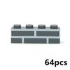 MOC Толстостенный 98283 15533 Конструктор Фигурки Строительный Блок 1x2 1x3 1x4 Точки Совместимый Военный Образовательный Игрушечный Дом Замок Кирпичики