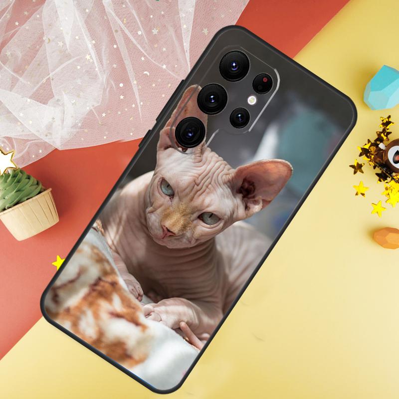 Чехол Сфинкс для Samsung Galaxy S24 S23 S22 Ultra S21 S20 FE Note 20 Note 10 S8 S9 S10 Plus