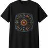 Celestial Chart Vintage Mens Womens T-Shirt Unisex Novelty Gift Tee Funny