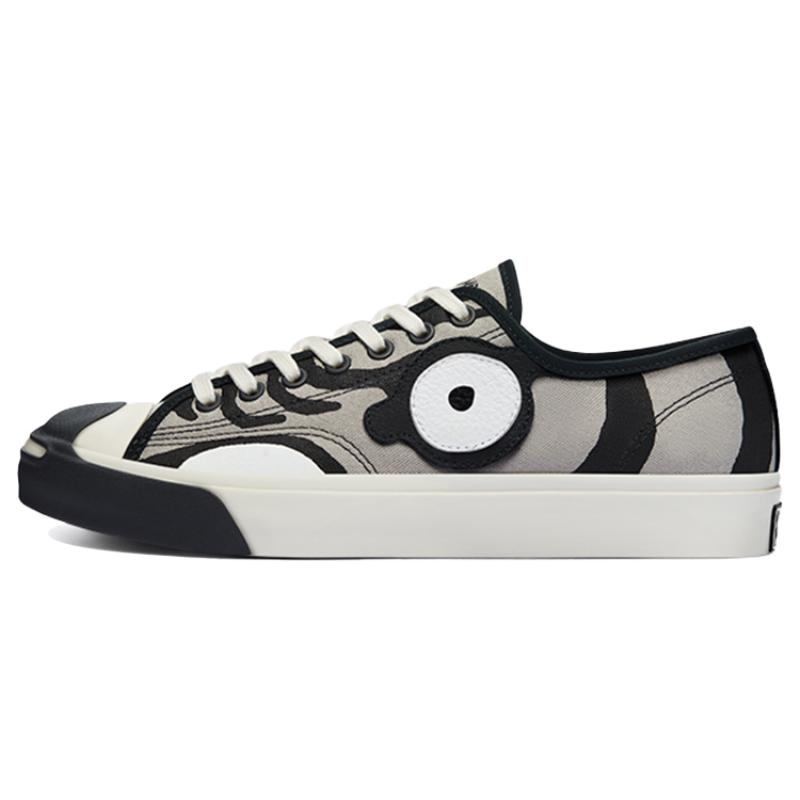 SOULGOODS x Converse Jack Purcell Удобные Трендовые Прочные и Легкие Низкие Кеды из Холста Унисекс Серые