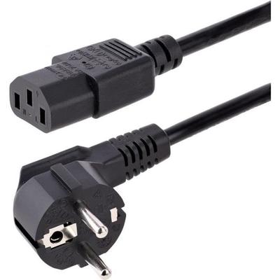 Шнур питания - - 1,0 м - Schuko CEE 7/7 - IEC 60320 C13 - 10A 250V