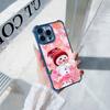 Чехлы для телефонов Ae110 Merry Christmas с гальваническим покрытием из ТПУ для iPhone 16, 15, 13, 11, Pro, Max, 14, Plus, 12, XR, Infinix, Smart, 8, Tecno, защитный чехол на четыре угла