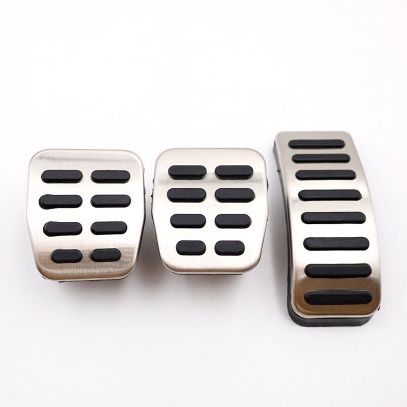 Non-Slip Pedal Set for Volkswagen POLO: Accelerator, Brake, and Rest Area Decor