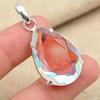 Граненый Mistic Topaz Gemstone 925 Sterling Silver Handmade Elegant Jewelry Pendant
