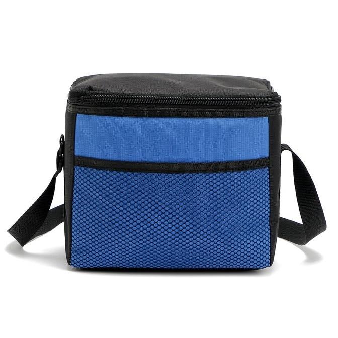 Grunberg CB203 Albastru 9.5L Insulated Cooler Bag Portable Outdoor Camping Lunch Bag