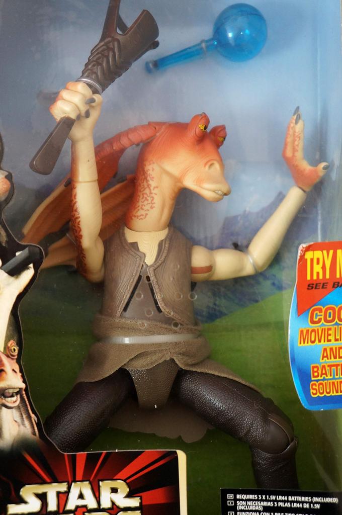 Star Wars Episode 1 Electronic Talking Figure Jar Jar Binks