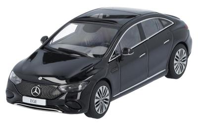 [Коллекция Mercedes-Benz] Оригинальный седан EQE Electric Art Line (В295) Мануфактурная модель Obsidian Black в масштабе 1/43
