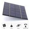 3W 5V Portable Solar Panel Charger Photovoltaic Cells for Solar Light for 3.7V Battery 3-5V Battery/Phone Charger