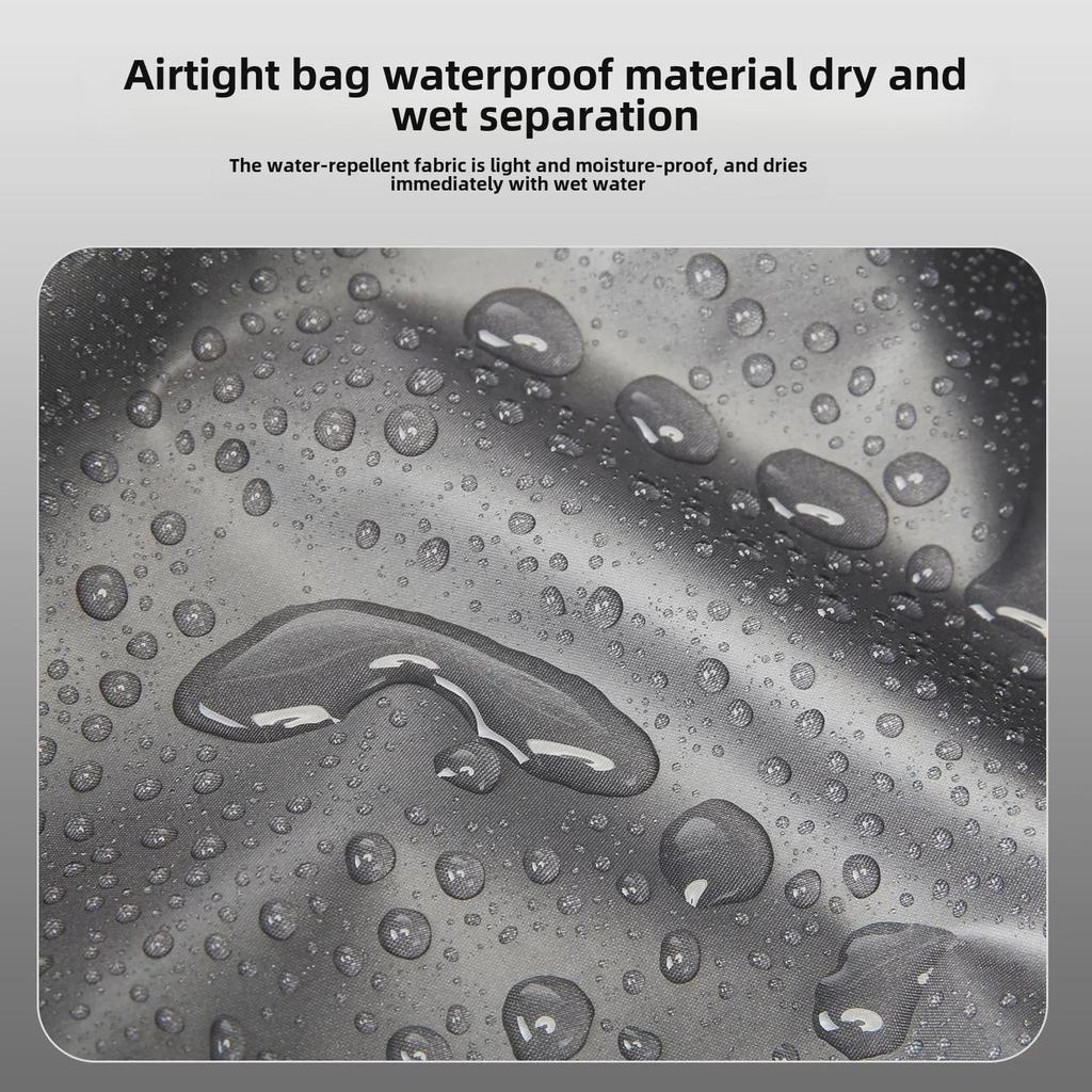 Мужской многофункциональный расширяемый дорожный рюкзак большой вместимости с функцией вакуумной компрессии.